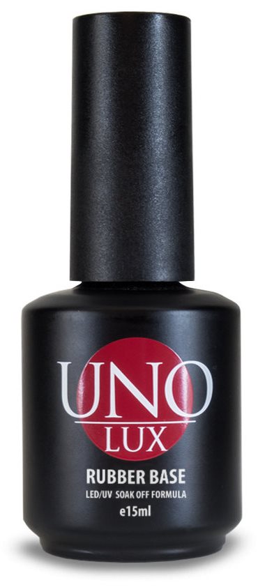 Базовое покрытие UNO Lux Rubber Base, 15мл. Базовое покрытие UNO Lux Rubber Base, 15мл.