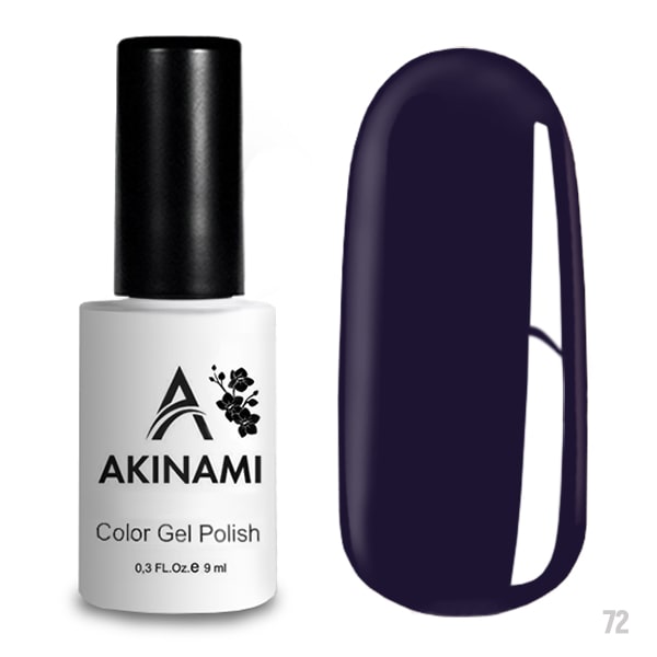 Гель-лак Akinami 072, 9мл.