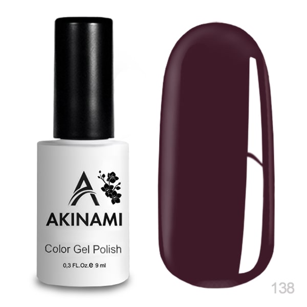 Гель-лак Akinami 138, 9мл.