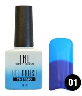 Гель-лак TNL Термо №1 васильковый/голубой, 10 мл. Гель-лак TNL Термо №1 васильковый/голубой, 10 мл.