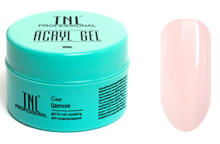 Acryl Gel TNL - камуфлирующий персиковый, 18мл. Acryl Gel TNL - камуфлирующий персиковый, 18мл.