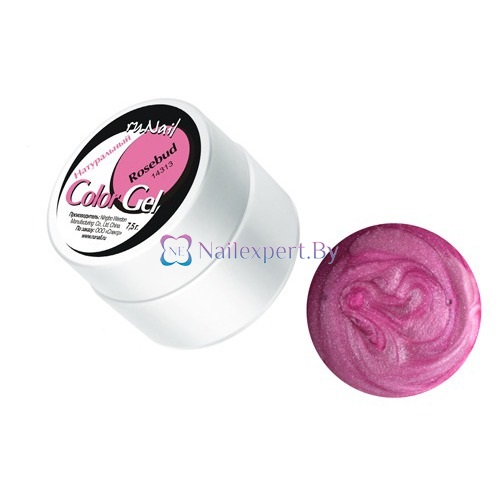Цветной гель Rosebud (розово-сиреневый) ruNail 0078, 7,5гр. Цветной гель Rosebud (розово-сиреневый) ruNail 0078, 7,5гр.